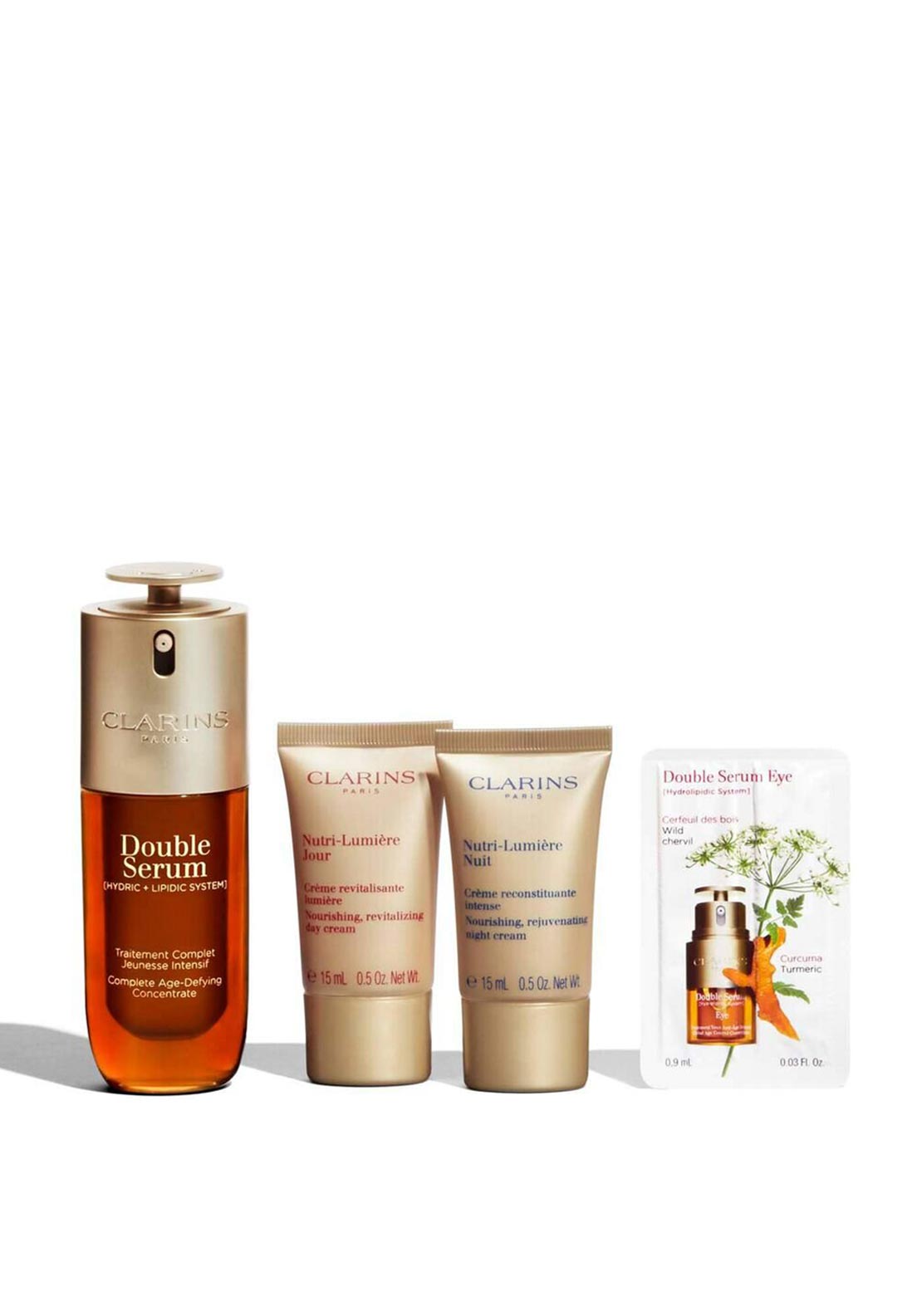 Clarins Double Serum and Nutri-Lumiere Gift Set