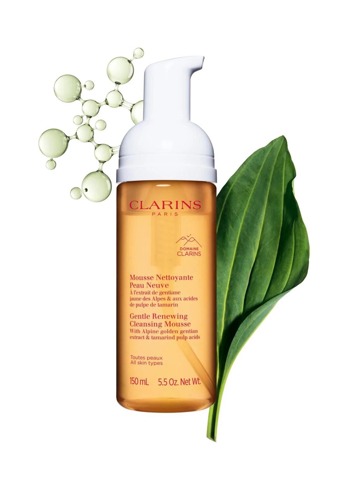 Clarins Gentle Renewing Cleansing Mousse, 150ml