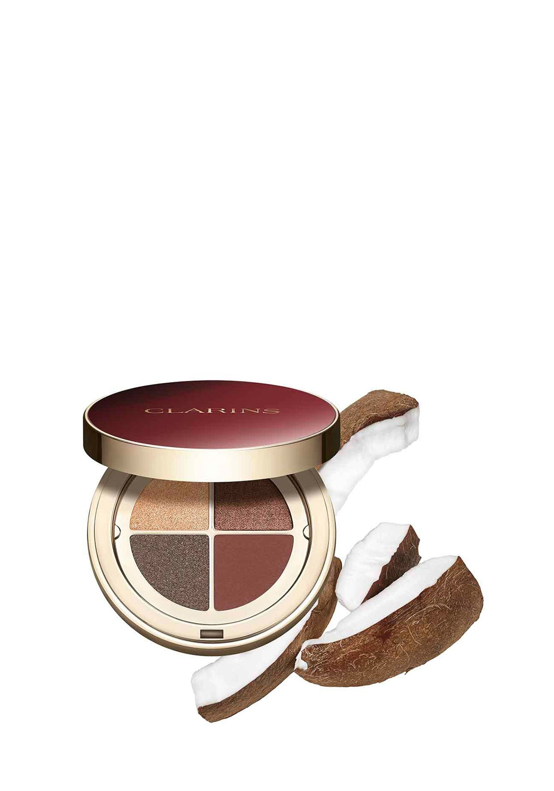 Clarins Ombre 4 Intense Eyeshadows, 10 Maple Gradation