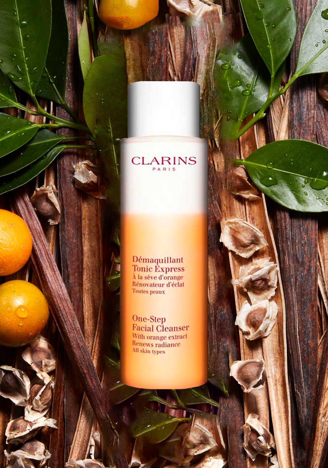 Clarins One-Step Facial Cleanser with Orange Extract, 200ml