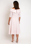 Claudia C Lambrusco Boat Neck Dress, Rose