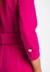 Claudia C Riesling Pencil Dress, Fuchsia