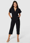 Closet London Kimono Style Jumpsuit, Black