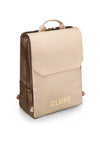 Cluse Le Reversible Metallic Backpack, Brown and Beige