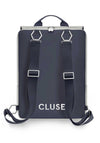Cluse Le Reversible Backpack, Navy and Light Grey
