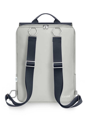 Cluse Le Reversible Backpack, Navy and Light Grey