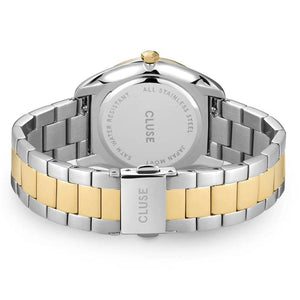 Cluse Féroce Link Watch, Silver & Gold