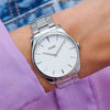 Cluse Féroce Link Watch, Silver & White