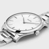 Cluse Féroce Link Watch, Silver & White