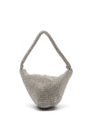 Zen Collection Embellished Grab Bag, Silver