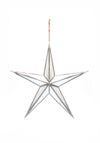 Coach House Mirror Star Hanging Ornament