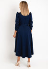 Coco Doll Emo Wrap Maxi Dress, Navy