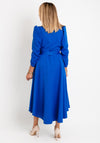 Coco Dolls Emo Wrap Maxi Dress, Royal Blue