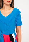 Coco Doll Daya Fit and Flare Midi Dress, Turquoise
