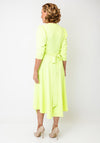 Coco Doll Emo Wrap Dress, Lime Green