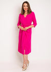 Coco Doll Jazz Belted Aline Dress, Pink