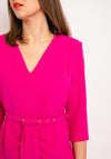 Coco Doll Jazz Belted Aline Dress, Pink