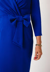 Coco Doll Terri Bow Detail Pencil Midi Dress, Royal Blue