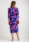 Coco Doll Toya Geometric Print Dress, Purple Multi