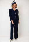 Coco Doll Dune Steph Top and Trousers Co-Ord, Navy