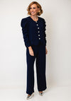 Coco Doll Dune Steph Top and Trousers Co-Ord, Navy