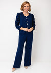 Coco Doll Dune Steph Top and Trousers Co-Ord, Navy