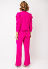Coco Doll Dune Steph Top and Trousers Co-Ord, Fuchsia Pink