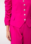 Coco Doll Dune Steph Top and Trousers Co-Ord, Fuchsia Pink