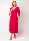 Coco Doll Marguerite A Line Flow Midi Dress, Pink