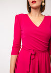Coco Doll Marguerite A Line Flow Midi Dress, Pink