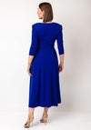 Coco Doll Marguerite A Line Flow Midi Dress, Royal Blue