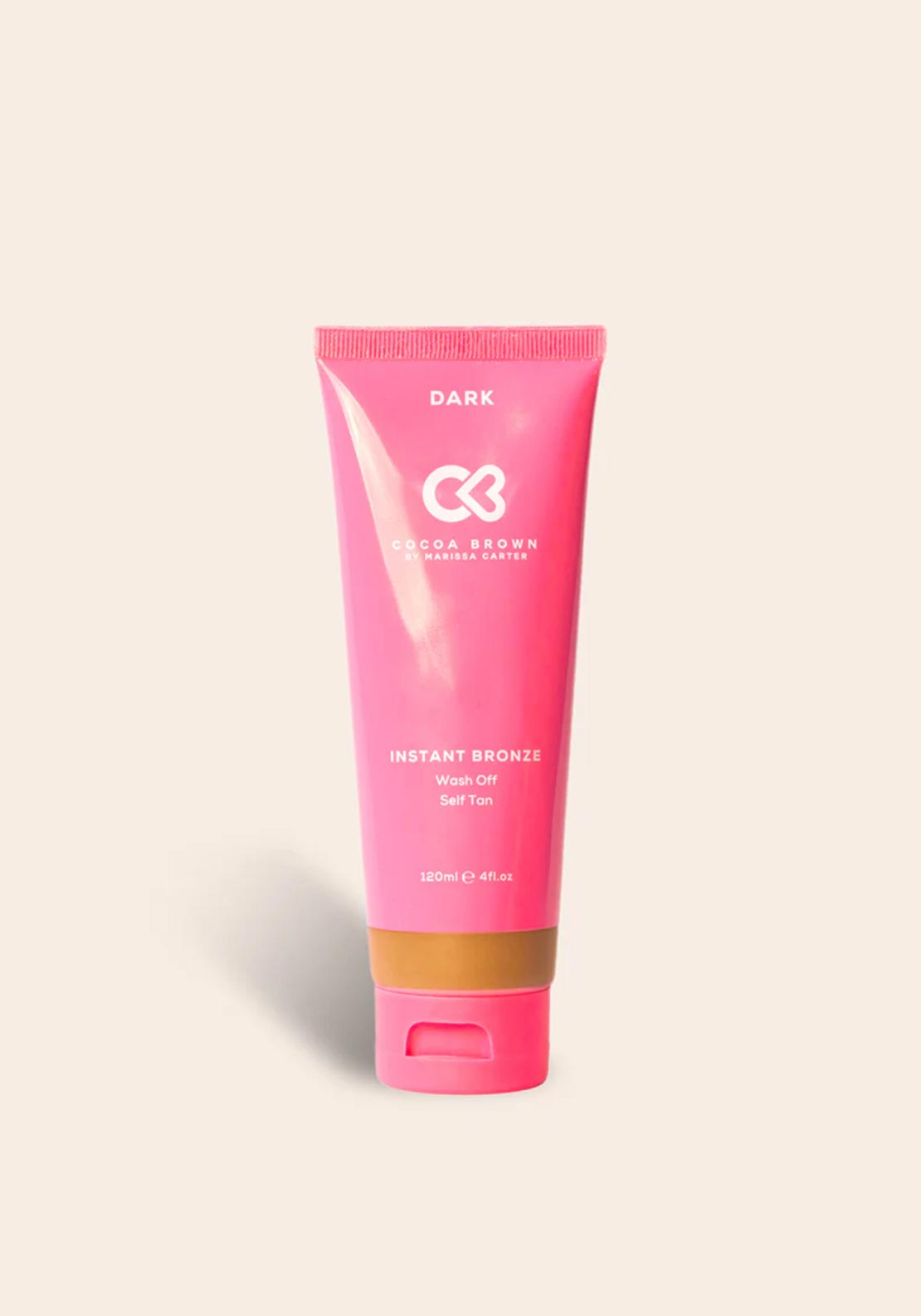 Cocoa Brown Instant Bronze Wash Off Self Tan, Dark