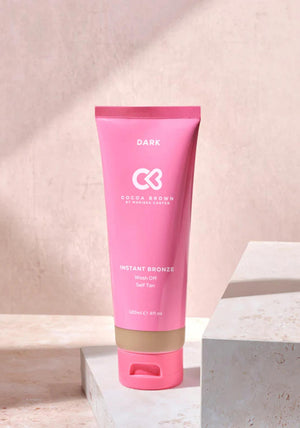 Cocoa Brown Instant Bronze Wash Off Self Tan, Dark