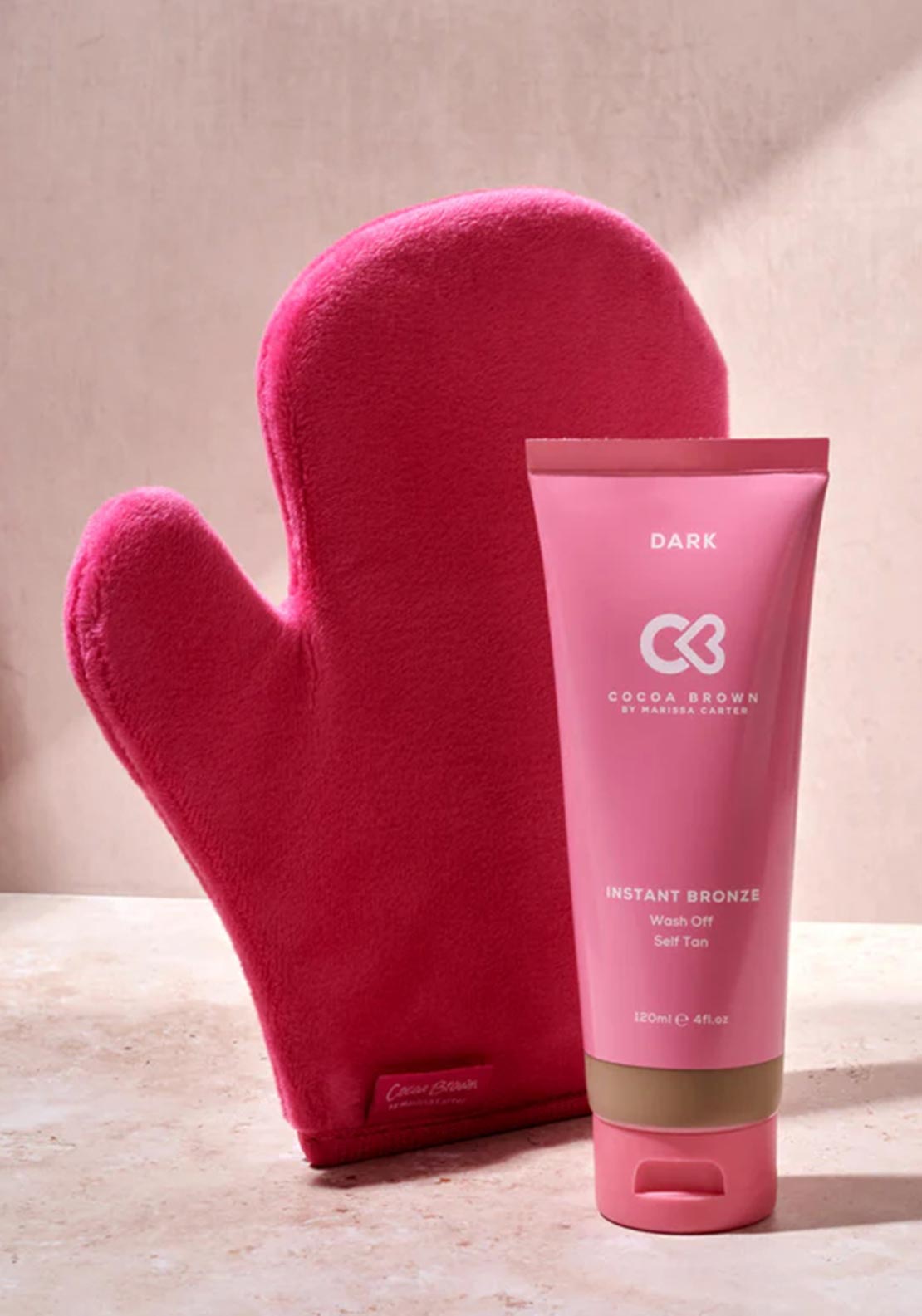 Cocoa Brown Instant Bronze Wash Off Self Tan, Dark