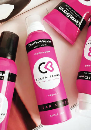 Cocoa Brown Perfect Fade Self Tan Oil, Medium-Dark