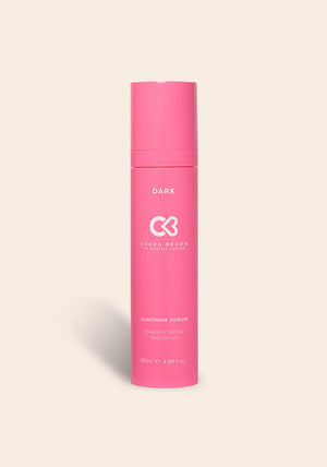 Cocoa Brown Sunshine Body Tanning Serum, Dark