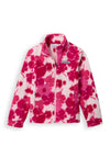 Columbia Kids Benton Springs Full Zip Print Fleece, Pink