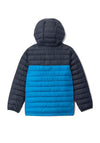 Columbia Boys Powder Lite II Hooded Jacket, Blue