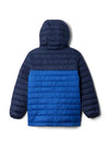 Columbia Boys Powder Lite II Hooded Jacket, Mountain Blue