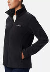 Columbia Womens Fast Trek™ Full Zip Fleece, Black