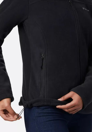 Columbia Womens Fast Trek™ Full Zip Fleece, Black