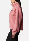 Columbia Helvetia™ II Cropped Half Snap Fleece, Pink
