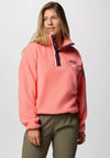Columbia Helvetia™ II Cropped Half Snap Fleece, Pink