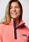 Columbia Helvetia™ II Cropped Half Snap Fleece, Pink