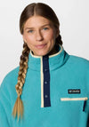 Columbia Helvetia™ II Cropped Half Snap Fleece, Teal