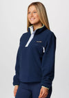 Columbia Helvetia™ II Cropped Half Snap Fleece, Navy