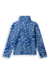 Columbia Kids Helvetia II Sherpa Print Fleece, Blue