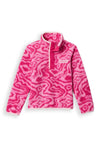 Columbia Kids Helvetia II Sherpa Print Fleece, Pink