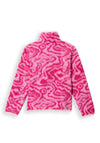 Columbia Kids Helvetia II Sherpa Print Fleece, Pink