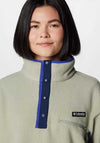 Columbia Helvetia™ II Cropped Half Snap Fleece, Green